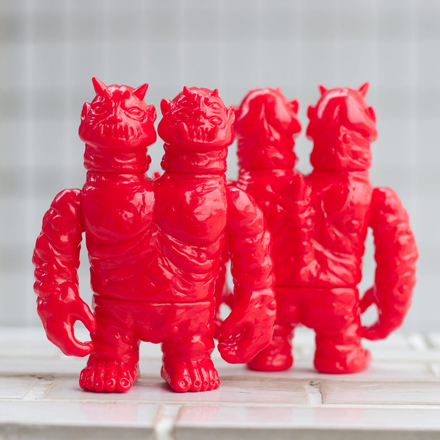 Two Headed Inju - Blank (Devil Red)