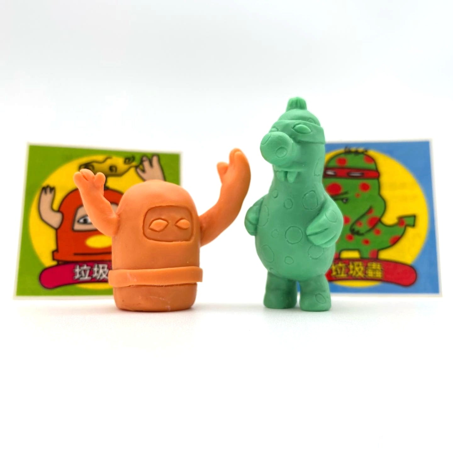 Hong Kong Trashy Team Keshi Play set 華哥大戰垃圾蟲