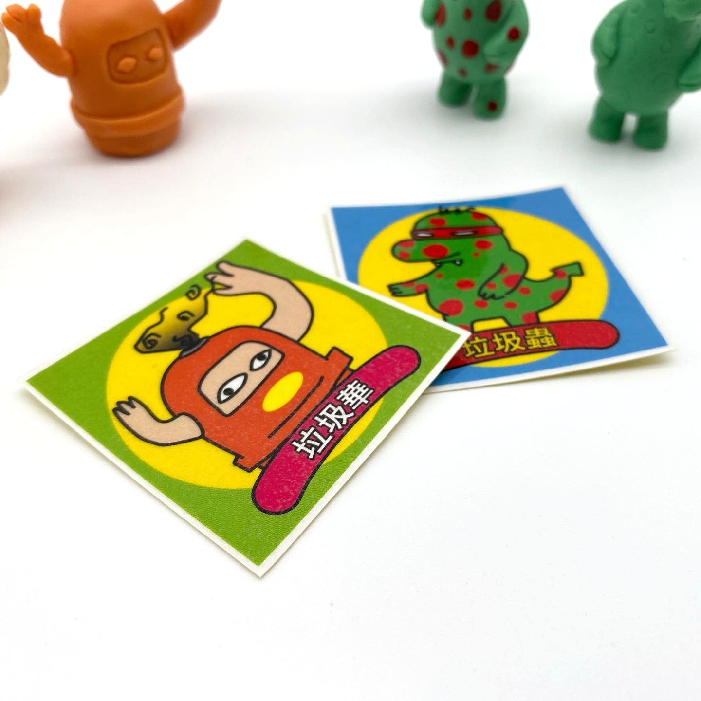 Hong Kong Trashy Team Keshi Play set 華哥大戰垃圾蟲