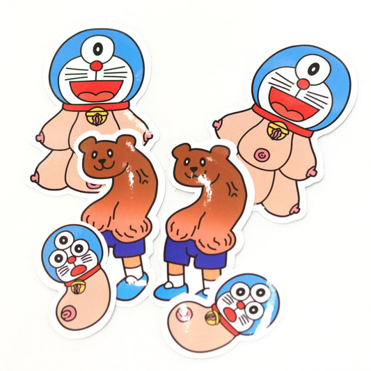 Titraemon Stickers Set 多奶Ａ夢貼紙套裝
